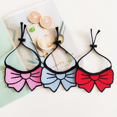 Summer Adjustable Bow Pet Necktie Dog And Cat Collar