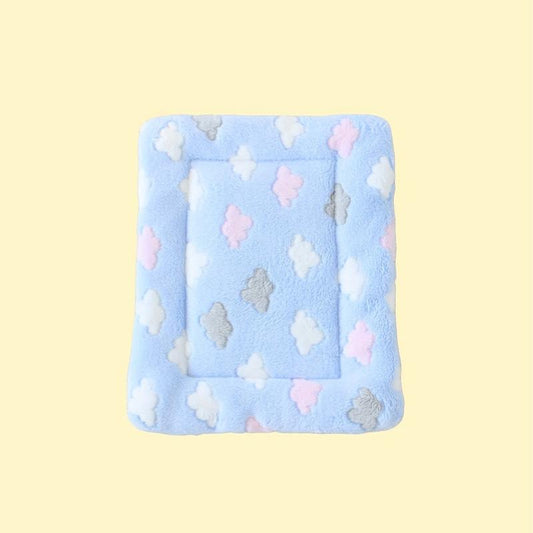 Flannel Rabbit Blanket Sleeping Pad for Small Pets