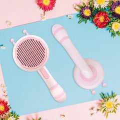 Self Cleaning Slicker Brush For Cats Dogs