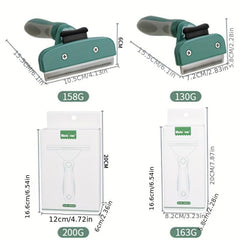 Pet Hair Scraper Comb for Dogs Cats Hair Removal