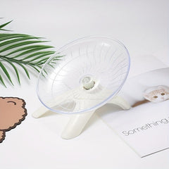 Silent Hamster Exercise Wheel Hamster Running Spinner Toy for Small Animals
