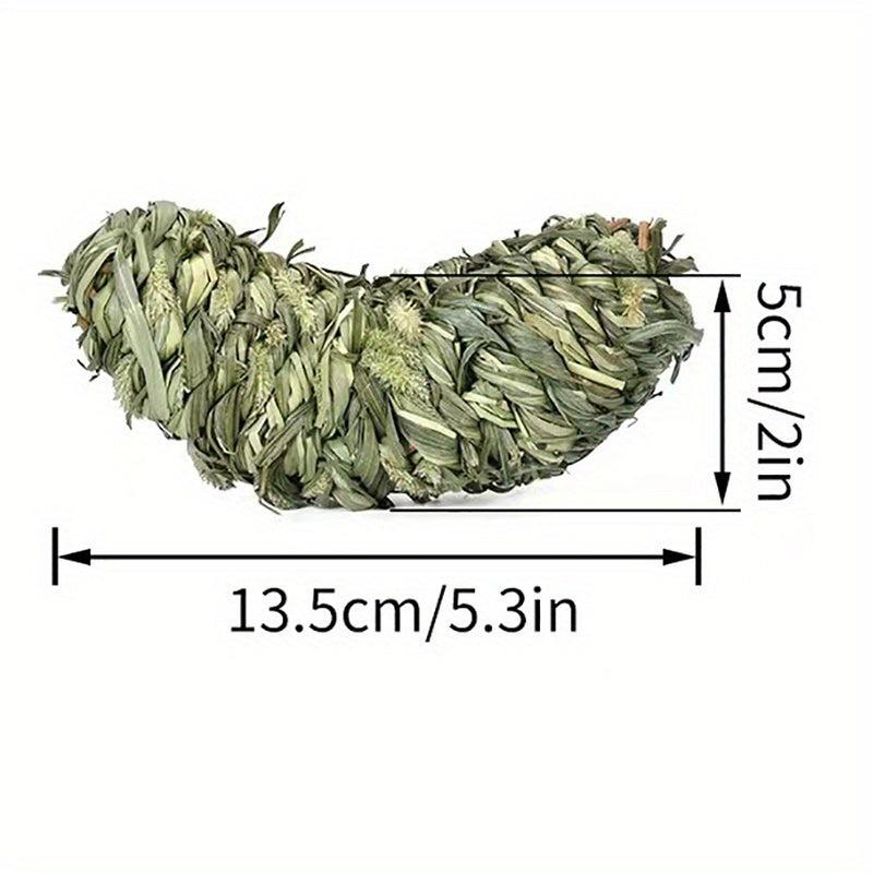 Pet Rabbit Straw Woven Ball Chewing Toys