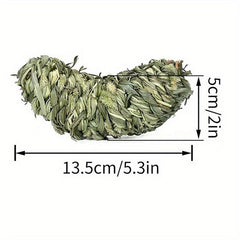 Pet Rabbit Straw Woven Ball Chewing Toys