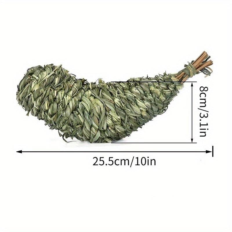 Pet Rabbit Straw Woven Ball Chewing Toys