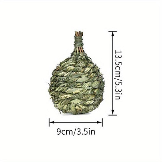 Pet Rabbit Straw Woven Ball Chewing Toys