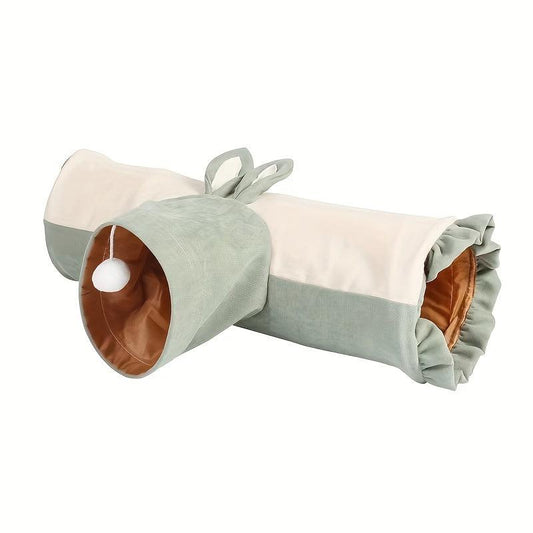 Small Pet Tunnel Toy Rabbit Chinchilla Three-way Hideaway