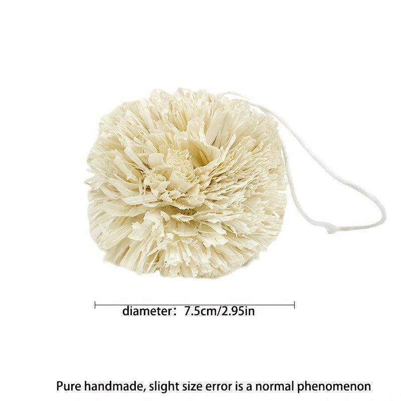 Natural Corn Leaf Ball Rabbit Tooth Grinding Toy
