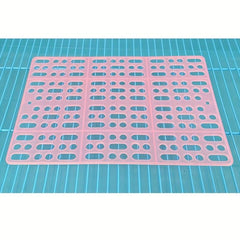 Small Pet Grid Mat Plastic Rabbit Foot Pad Small Animal Footboard