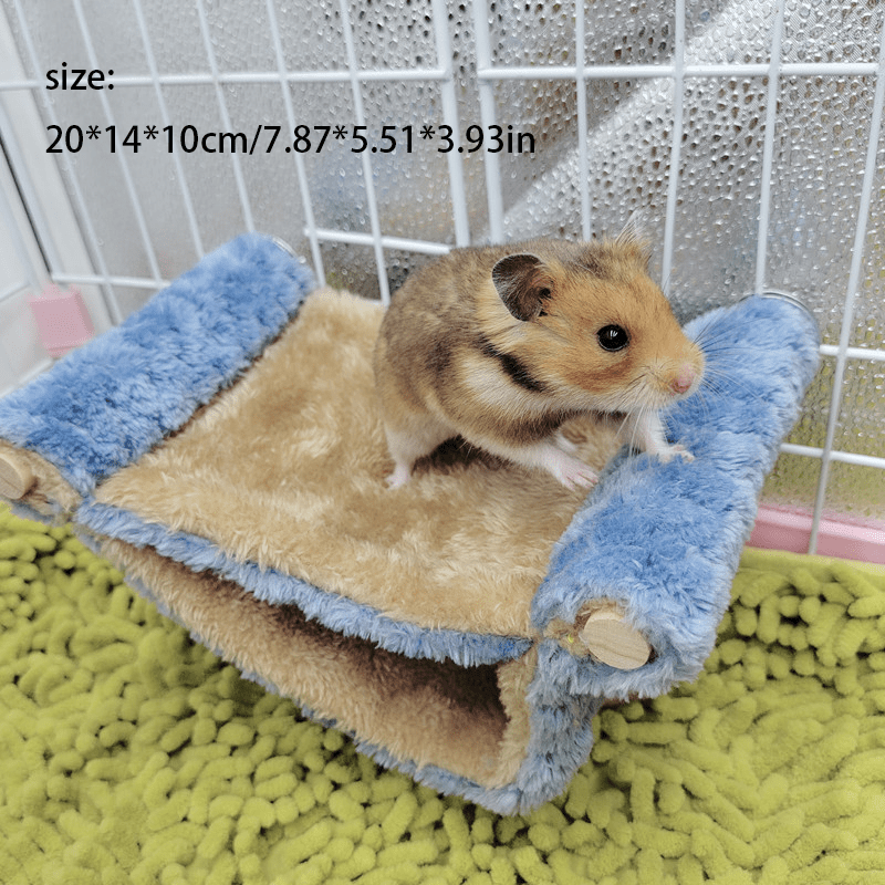 Small Pet Hammock Bed Double Layers Hanging Bed For Ferret Sugar Glider