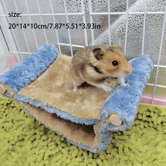Small Pet Hammock Bed Double Layers Hanging Bed For Ferret Sugar Glider