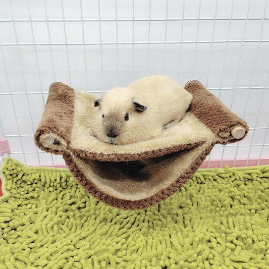 Small Pet Hammock Bed Double Layers Hanging Bed For Ferret Sugar Glider