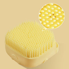 1pc Pet Silicone Bath Brush Pet Animal Shower Supplies Pet Cleaning Tools