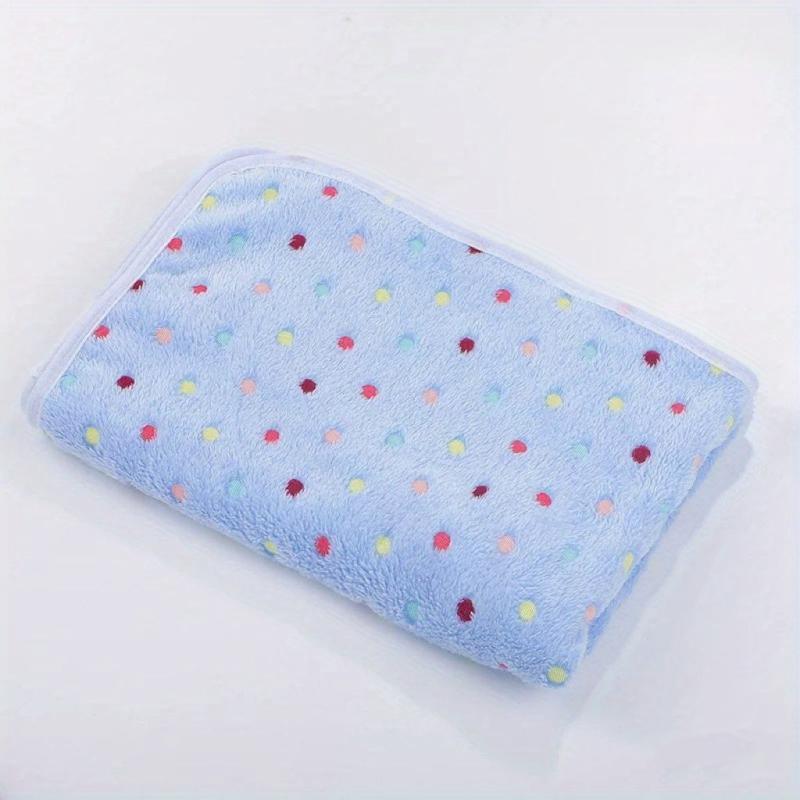 Small Pet Coral Velvet Mat Warm And Comfortable Hamster Cage Bedding