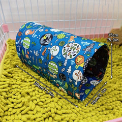 Cozy Hamster Nest All Season Pet Tunnel for Small Animals
