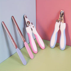 Pet Nail Clippers with File Safe and Easy to Use for Cats and Dogs