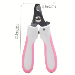 Pet Nail Clippers with File Safe and Easy to Use for Cats and Dogs