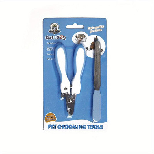 Pet Nail Clippers with File Safe and Easy to Use for Cats and Dogs