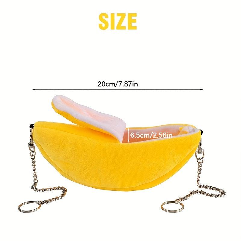 Banana Hamster Bed House Hammock Small Animal Warm Bed House