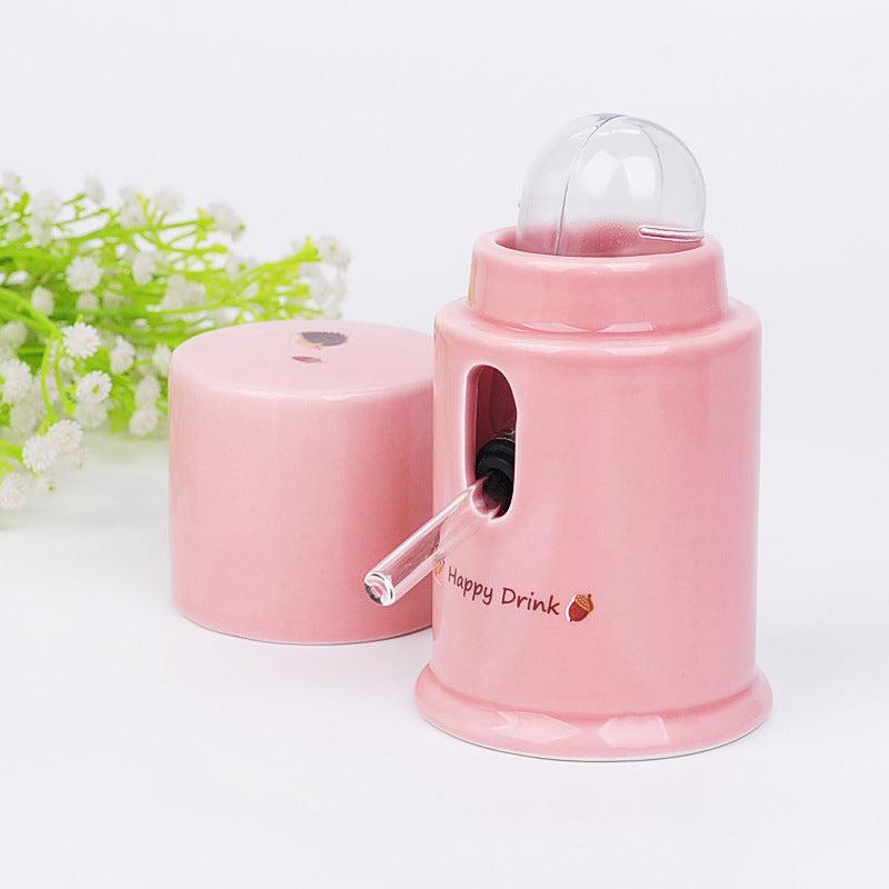 Small Pet Water Bottle Hamster Drinking Bottle Ceramic Guinea Pig Rabbit Hedgeho