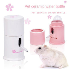 Small Pet Water Bottle Hamster Drinking Bottle Ceramic Guinea Pig Rabbit Hedgeho