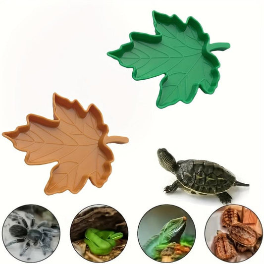 Durable Plastic Reptile Feeding Bowl for Mealworms and Water