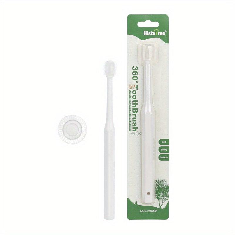 Soft Silicon Pet Toothbrush Dogs Cats 360 Degree Cleaning Oral Health