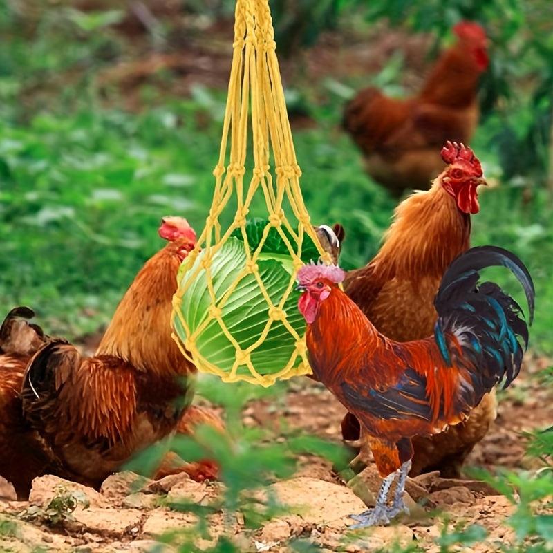 Farm Animal Food Feeding Skewer with Fruit Holder and Veggies Bag