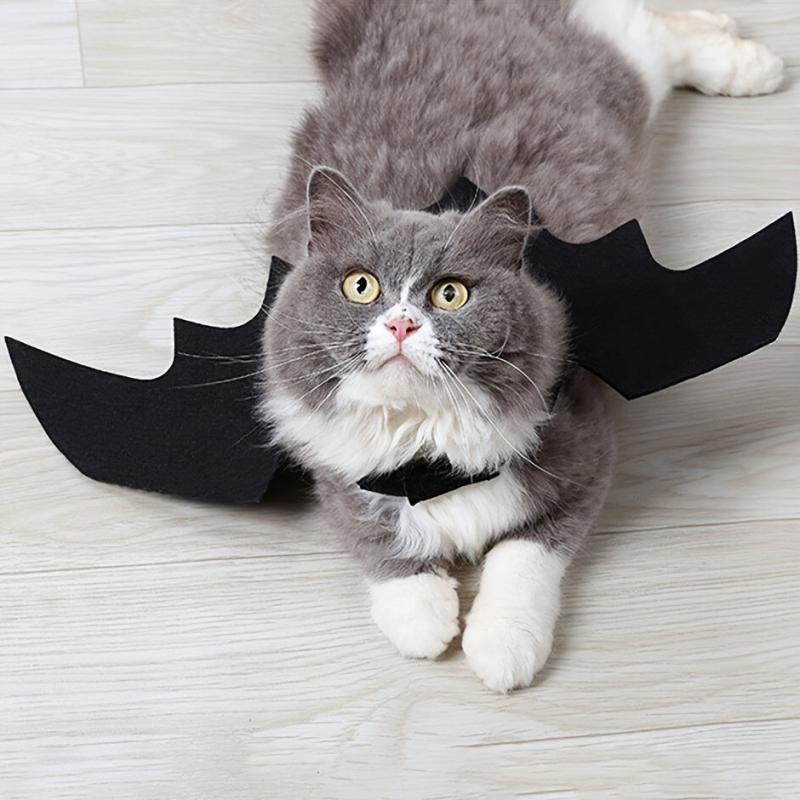 Pet Bat Costume for Dogs with Bat Wings