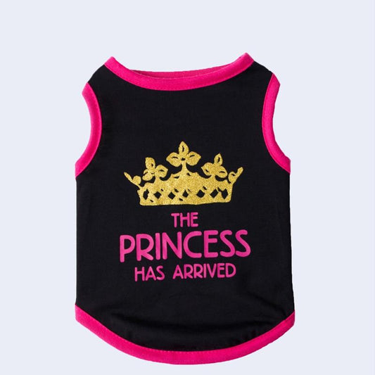 Princess Has Arrived Dog Vest Tank Top Tee