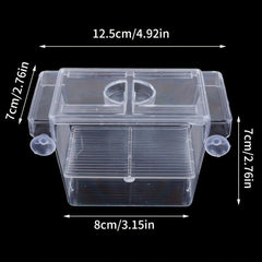 Aquarium Fish Tank Guppy Breeding Trap Box Hatchery