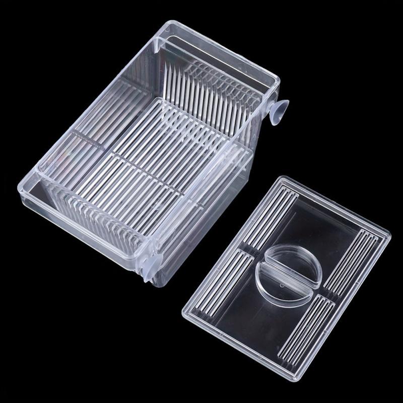 Aquarium Fish Tank Guppy Breeding Trap Box Hatchery