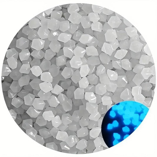 50pcs Glow In The Dark Pebbles for Garden and Wedding Decor