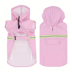 Dog Raincoat Waterproof Breathable Cloak for Rainy Days