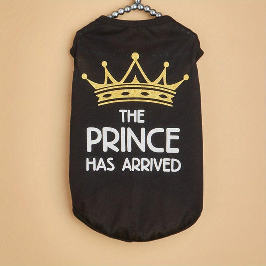 Pet Prince Arrival Tank Top for Dogs/Cats