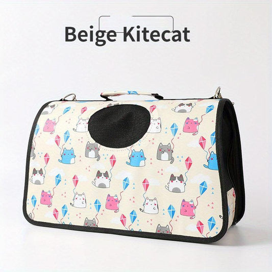 Portable Cat Carrier for Travel with Dogs and Puppies