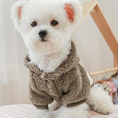 Pet Back Pocket Patched Hoodie For Dog