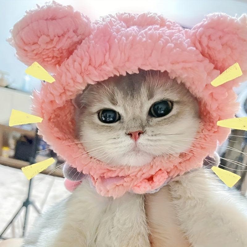Holiday Pet Costumes Bear Ears Small Hat Funny Headdress