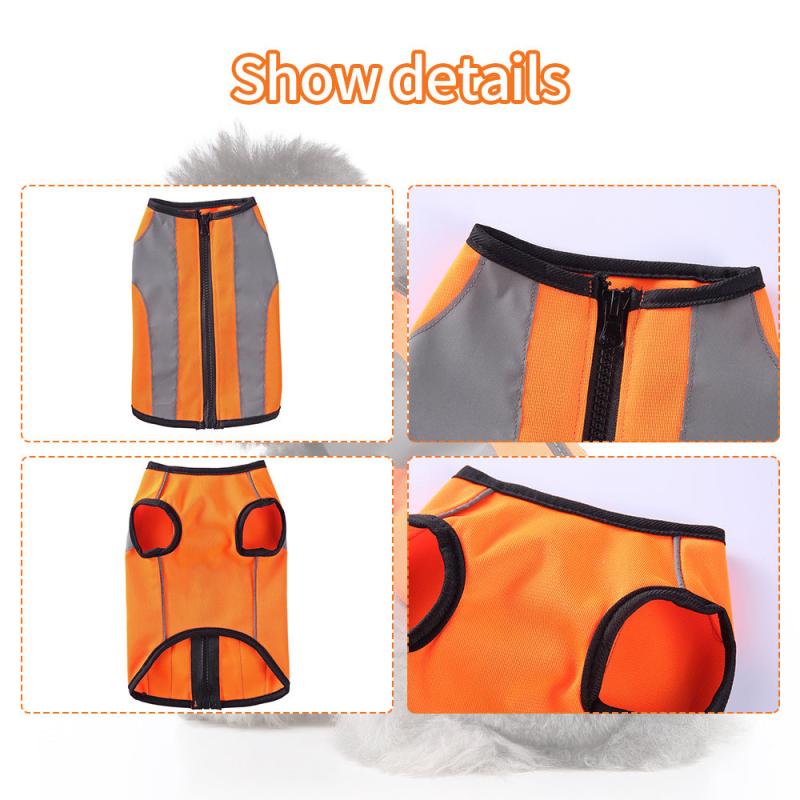 Reflective Safety Dog Vest Outdoor Night Jacket Small Medium Large