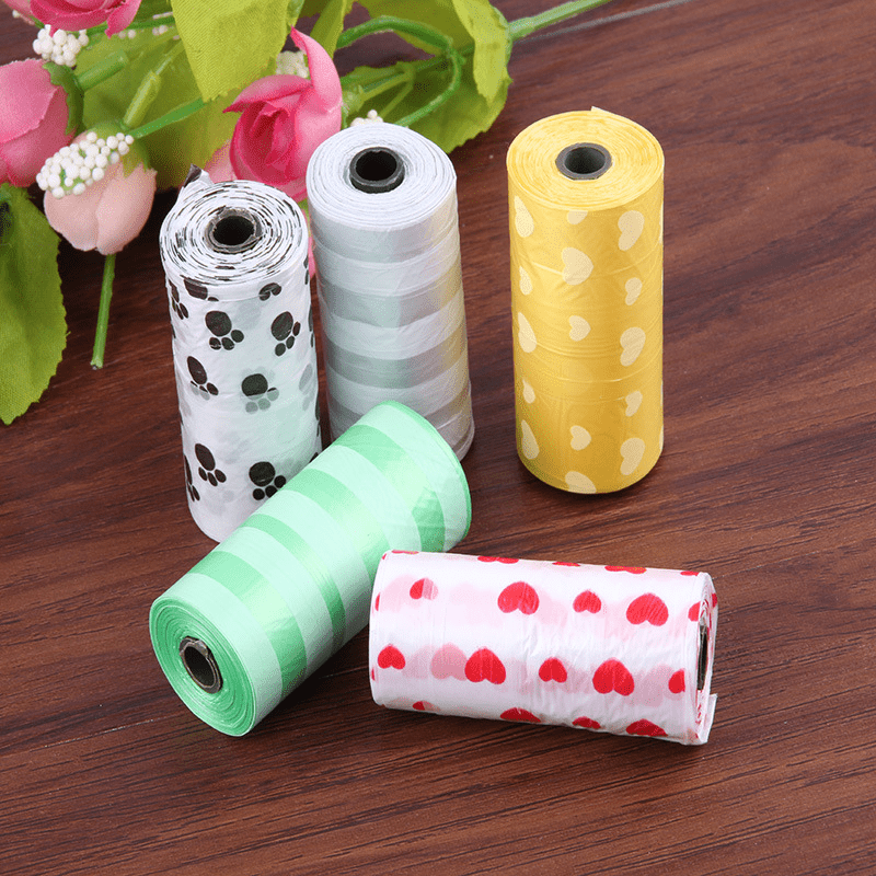 Leak Proof Dog Poop Bags for Outdoor Use
