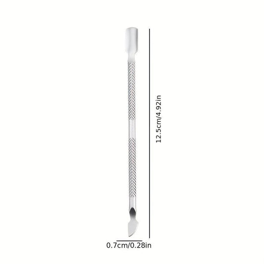 Dual Head Pet Teeth Cleaning Tool Dogs Cats Dental Oral Care Stainless Steel