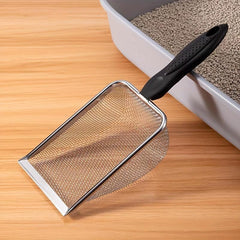 Stainless Steel Pet Litter Scooper for Cat and Dog Supplies