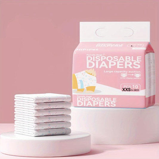 Leak Proof Dog Diapers Disposable Physiological Pants