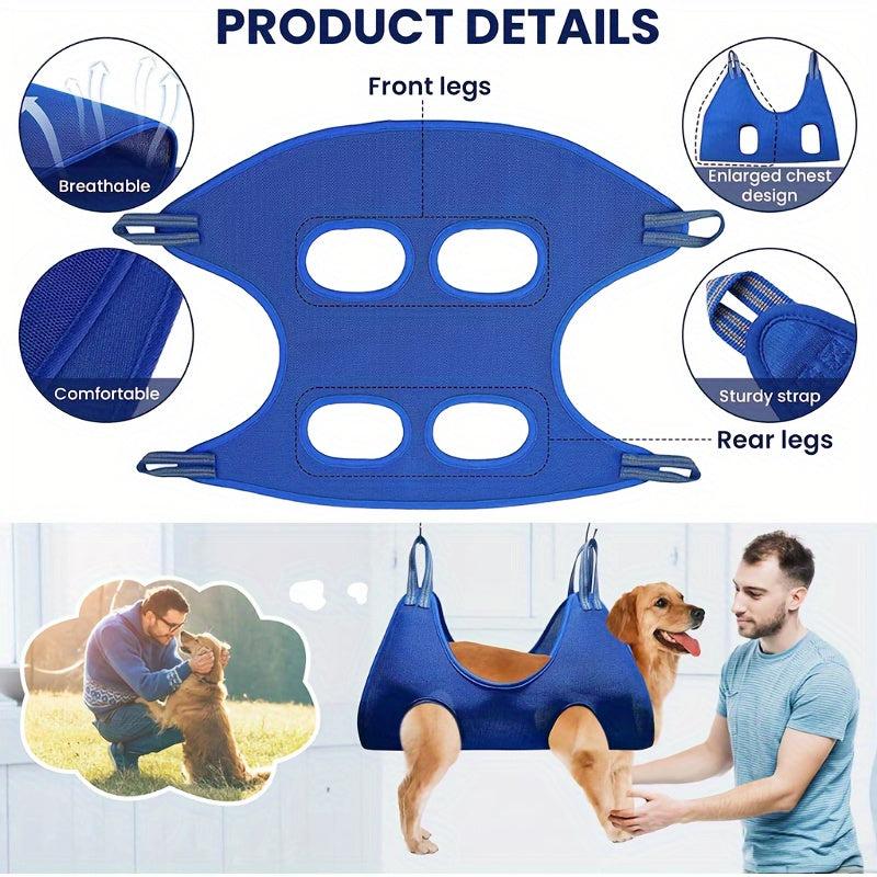 Pet Grooming Hammock Harness for Cats and Dogs