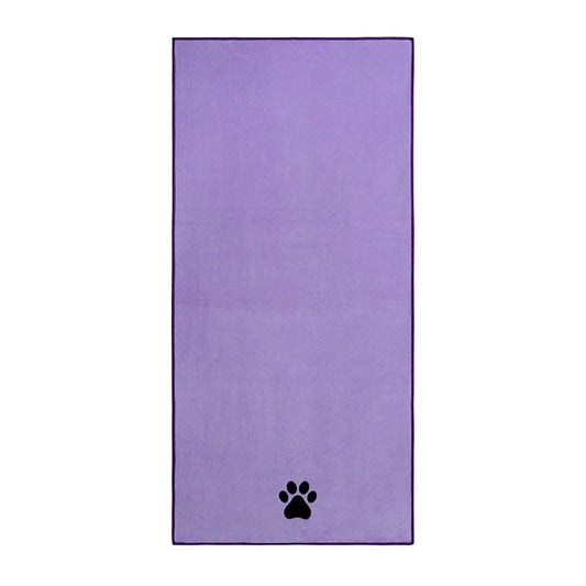 Soft & Absorbent Microfiber Pet Bath Towel for Small & Medium Dogs