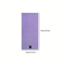 Soft & Absorbent Microfiber Pet Bath Towel for Small & Medium Dogs