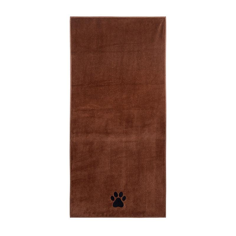 Soft & Absorbent Microfiber Pet Bath Towel for Small & Medium Dogs