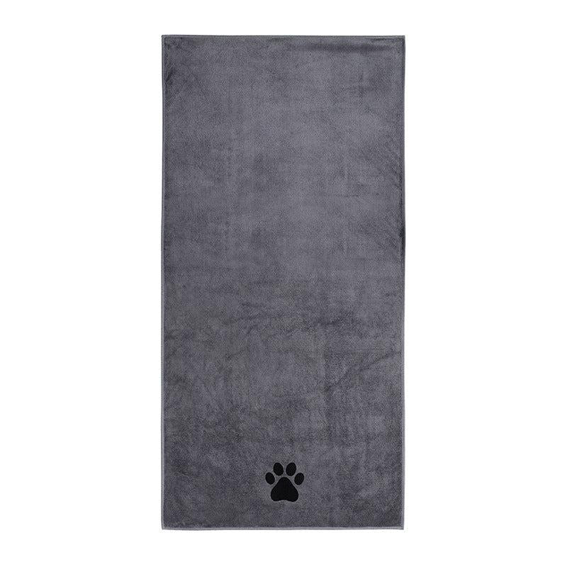 Soft & Absorbent Microfiber Pet Bath Towel for Small & Medium Dogs