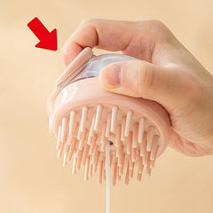 Silicone Dog Brush Pet Shampoo Brush Soft Bristle Dog Massage Bath Brush