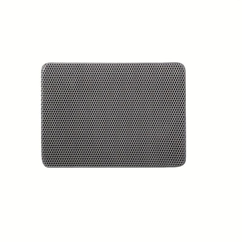Double Layer Leak Proof Cat Litter Mat Easy Clean with Non Slip Backing