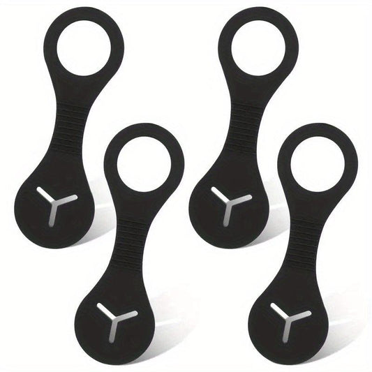 Silicone Dog Poop Scooper with Bag Clip - Easy Waste Disposal